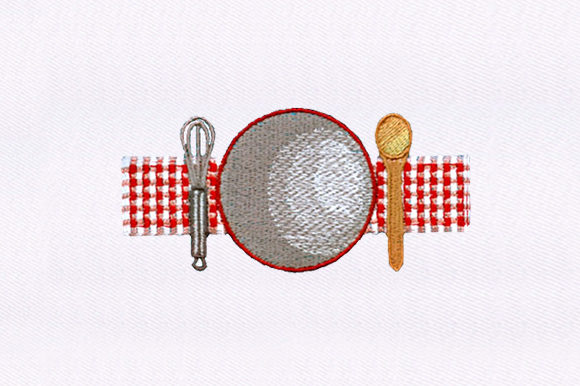 Baking Utensils Embroidery Design Review