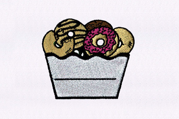 Basketful Doughnuts