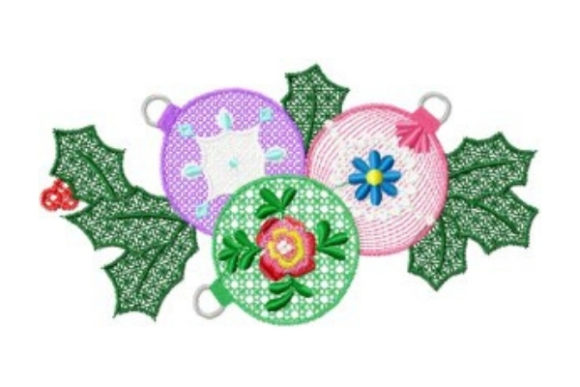 Christmas Baubles: A Designer's Holiday Embroidery Review