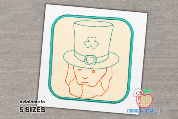 Face of the St.Patricks Inside a Box