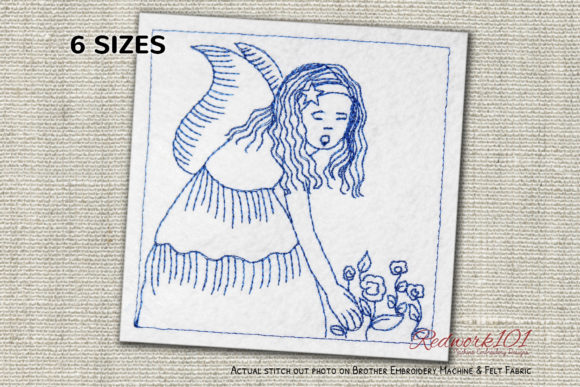 Healing Angels: A Craft Fair Embroidery Review