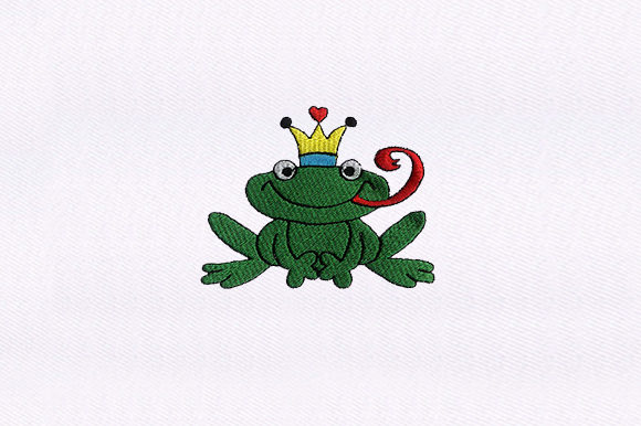 Prince Frogs Embroidery Design Review for Craft Fair Sellers