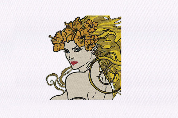 Warrior Woman Embroidery Design Review for Handmade Gifts